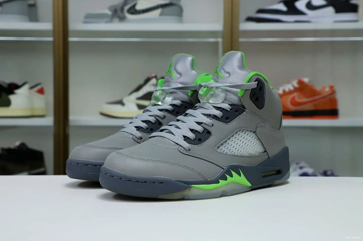 2022 AIR Kimikick 5 BEAN' RETRO JORDAN 'GREEN 0507